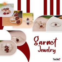 Stunning Garnet Jewelry for Sale  Discover the Beauty at DWS Jeweller